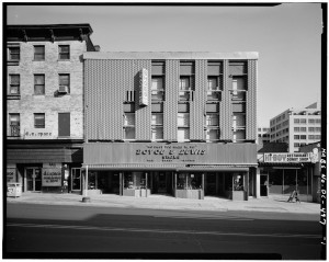 This photograph shows how the Clara Barton Missing Soldiers Office appeared for most of the 20th century: a modern shoe store, no visible brick, let alone any clue of Clara Barton's history there. The only thing advertised is the Boyce and Lewis shoe store.