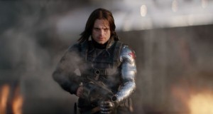 The Winter Soldier shows off this impressive prosthetic.