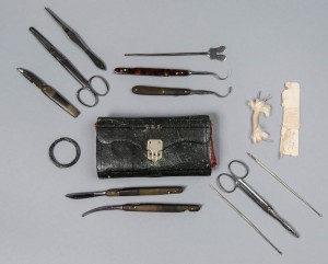 Medical kit used by Dr. Mary Walker. Courtesy of the National Museum of Health and Medicine