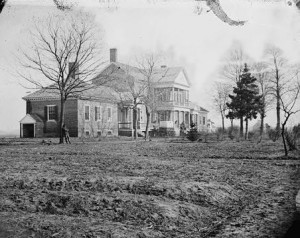 The Lacy House (today known as Chatham Manor). Courtesy of Fredericksburg and Spotsylvania NMB