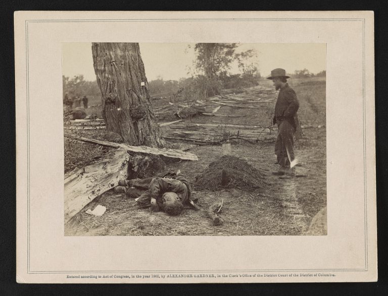 Photographs of the Dead at Antietam - Clara Barton Museum