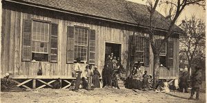 Freedmen's school in the sea islands of South Carolina