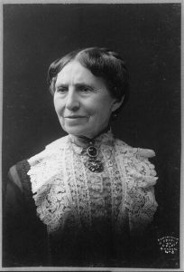 Clara Barton, 1904. Even in her later years, Barton was a tireless advocate for women's rights.