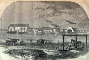 Sketch of the Washington Navy Yard
