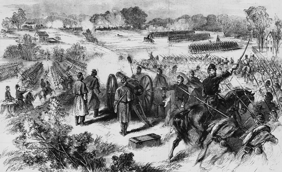 The Battle of Dranesville Courtesy of Wiki Commons